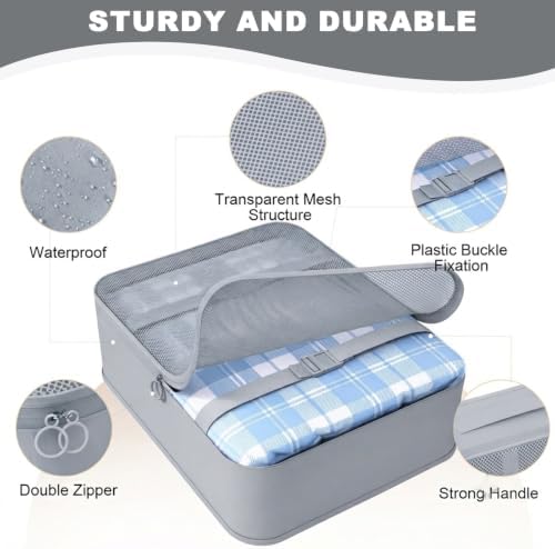 8/9 Set Packing Cubes for Travel, Suitcase Organizer Bags for Luggage - Image 5