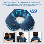 Keemall Inflatable Neck & Shoulder Travel Pillow - Image 5