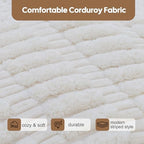 idee-home Rocking Chair Cushions Indoor, Thick Tufted Rocker Chair Cushions - Image 3
