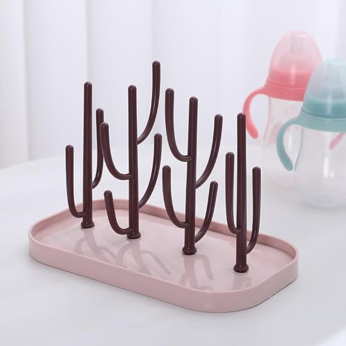 Baby Bottle Drying Rack Space Saving High Capacity Standing Dryer Holder - Image 3