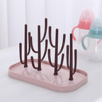Baby Bottle Drying Rack Space Saving High Capacity Standing Dryer Holder - Image 3