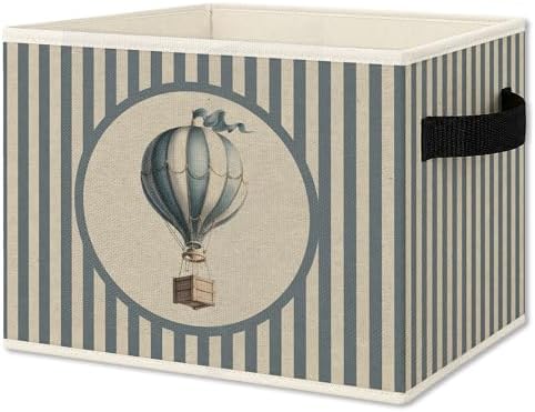 Hot Air Balloon Boy Storage Bins Box by Unknown