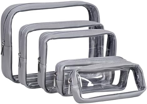 Remobia Hicol TSA Approved 5-Piece Diaper Bag Organizer Pouch Set Clear by Remobia+Hicol