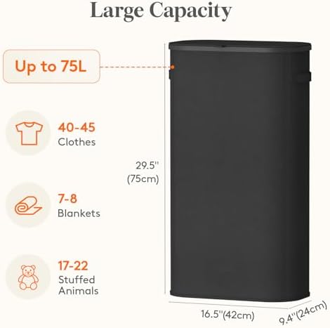 Lifewit Slim Laundry Basket - Image 3
