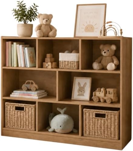 8 Cube Storage Organizer, Kids Cube Shelf Toy Storage by SPORFIT
