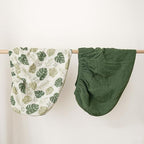 Konssy 100% Cotton Muslin Changing Pad Cover 2 Pack - Image 6