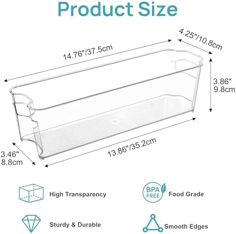 Vtopmart 4Pcs Clear Breastmilk Storage Bags Container in Freezer Fridge - Image 2