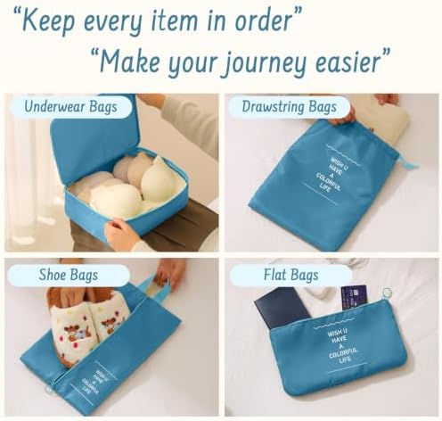 9 Set Packing Cubes for Travel Essentials - Image 5