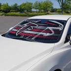Fanmats NFL Windshield Sun Auto Shade, Sun Shield Sun Visor Accordion tri-fold - Image 2