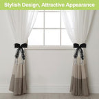 4Pcs Bow Curtain Tiebacks, Elegant Bow Butterfly Curtain Tiebacks - Image 5