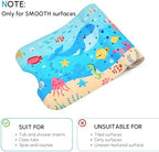 Vannokor Baby Bath Mat for Tub Non Slip Kids, 40 X 16 Inch Extra Long Bathtub - Image 2