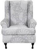 NILUOH Wingback Chair Covers 2-Piece, Armchair Slipcovers by NILUOH