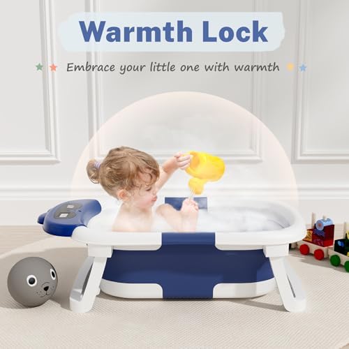 AVIDOR Baby Bathtub, Collapsible Bathtub - Image 6