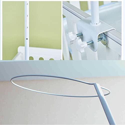 Crib Canopy Holder Mosquito Net Stand Set Metal - Image 4