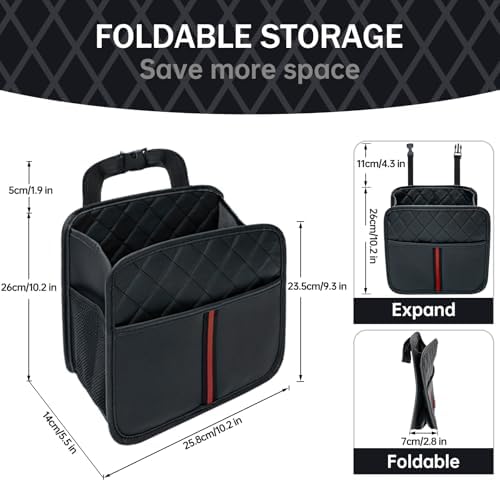 Back of Seat Car Organizer and Storage, Backseat Organizer, 1 Pack - Image 3