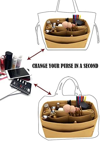 LEXSION Felt Insert Bag Organizer Bag In Bag - Image 6