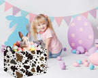 Rectangular Cow Basket Kids Basket Baby Storage Bin Basket Organizer Box - Image 5