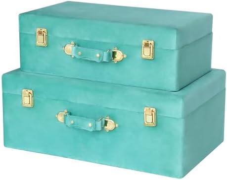 HofferRuffer Velvet Storage Trunks by HofferRuffer