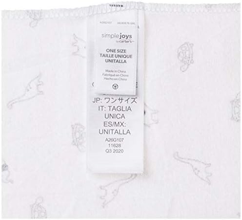 Simple Joys by Carter's Unisex Babies' Flannel Receiving Blankets - Image 4