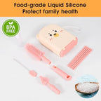 Travel Bottle Washing Kit with Storage Case, 7-in-1 Baby Travel Bottle Cleaner - Image 5