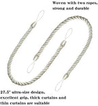 BEL AVENIR Curtain Tiebacks Ropes Tie-Backs, Handmade Holdbacks - Image 3
