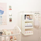GRANNY SAYS 3-Shelf Hanging Closet Organizer, Foldable Storage - Image 2
