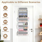 Over the Door Organizer, 4 Large Pocket Hanging Storage - Image 3