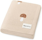 Unisex Baby Swaddle Blanket 100% Cotton Buttery Soft Cozy Receiving Swaddle by BleuLaLa