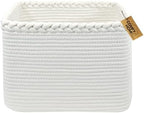 COMFY-HOMI Cotton Rope Woven Basket by COMFY-HOMI