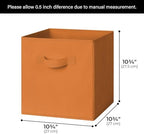GRANNY SAYS 11 Inch Cube Storage Bins, Cube Storage Organizer - Image 3