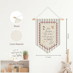Nursery Decor, Baby Shower Gifts, How Blessed Life Pennants Banner - Image 7
