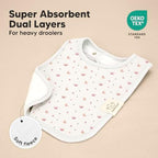 KeaBabies 8-Pack Organic Baby Bibs - Image 4
