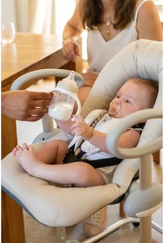 BEABA 2-in-1 Baby Bottle to Transition Sippy Cup, No Spill Sippy Cup, Includes - Image 5