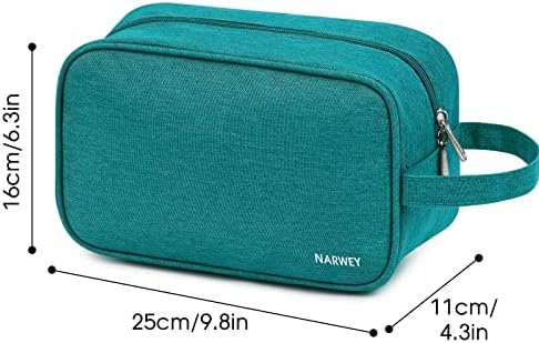 Narwey Travel Toiletry Bag for Women, Dopp Kit Men, Medicine Bag - Image 3