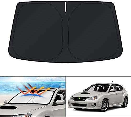 KUST Windshield Sun Shade for 2008-2013 2014 2015 Subaru Impreza WRX/WRX STI by KUST