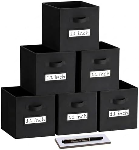 Storage Bins, 11 Inch Cube Storage Bin by Anyoneer