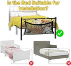 Stuffed Animal Storage Net for Kids, Elastic Bedside Toy Organizer Net - Image 6
