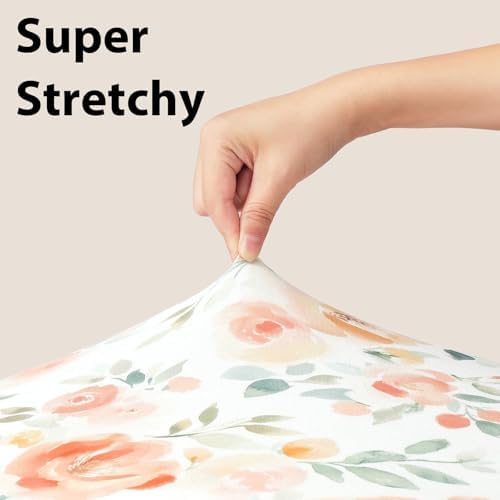 Baby Bedside Bassinet Sheets Fitted Girl, 33”x20” Compatible - Image 5