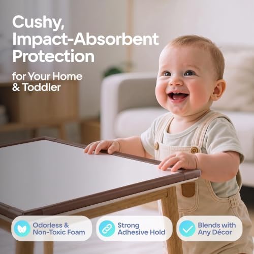 Komfortology Baby Proofing Edge Guard 18ft, 8 Corners - Image 2