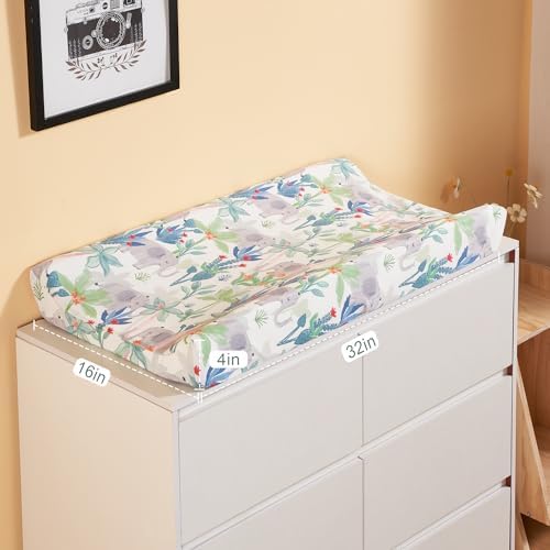 TILLYOU Baby Changing Pad Cover, Changing Table Cover - Image 4