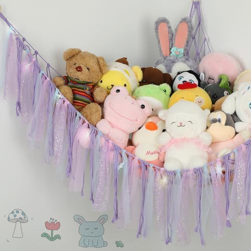Stuffed Animal Hammock with LED Lights - Image 3