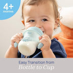 Chicco Transition Training Sippy Cup, Soft Silicone Spout - Image 2