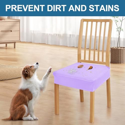 Smiry Waterproof Seat Covers for Dining Room Chairs - Image 6