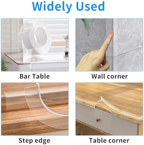 Edge Corner Protector Baby Proofing, Soft Clear Furniture Table Corner Guard & - Image 5