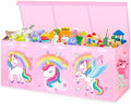 Extra Large Toy Box with Lids, Collapsible Storage Chest by Mabahoo