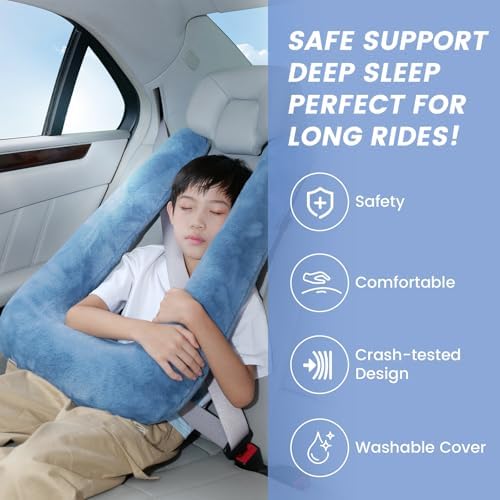 Keemall Inflatable Car Pillow for Kids & Adults, Neck & Body Pain Relief - Image 3