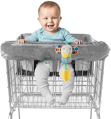Skip Hop Shopping Cart Cover, Take Cover, Swirl Dot - Image 2