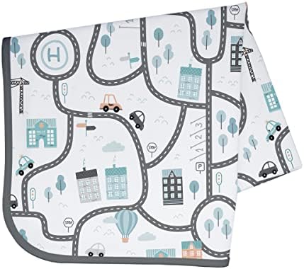 BapronBaby Tiny Town Waterproof Splash Mat Catch All Floor Cover - Image 2