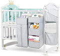 Hanging Diaper Caddy Organizer for Baby Crib by TOCKONIMN