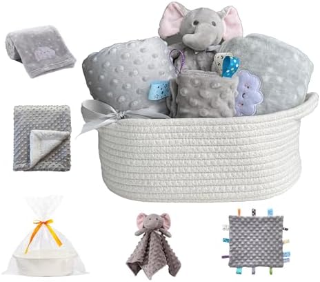 CREVENT Baby Welcome Gift Set Storage Basket by CREVENT
